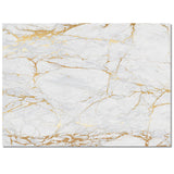 Golden marble and granite pattern Right Angle Felt Rugs - LeobonZone