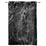 Black Marble and granite pattern window curtains - LeobonZone