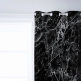 Black Marble and granite pattern window curtains - LeobonZone