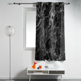 Black Marble and granite pattern window curtains - LeobonZone