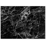 Black Marble and granite pattern Right Angle Felt Rugs - LeobonZone