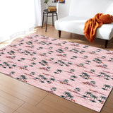 Summer Coconut Island Right Angle Felt Rugs - LeobonZone