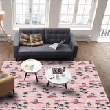 Summer Coconut Island Right Angle Felt Rugs - LeobonZone