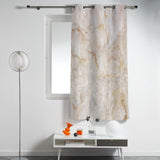 Beige Marble and granite pattern window curtains - LeobonZone