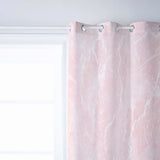 Pink Marble Granite Texture window curtains - LeobonZone