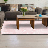 Pink Marble Granite Texture Sponge Rillet Rubber Rugs - LeobonZone