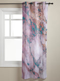 Pink Marble light color pattern stone window curtains - LeobonZone