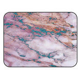 Pink Marble light color pattern stone Sponge Rillet Rubber Rugs - LeobonZone