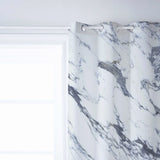 Grey Marble light color pattern stone window curtains - LeobonZone