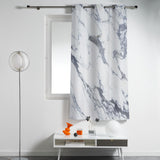 Grey Marble light color pattern stone window curtains - LeobonZone