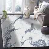 Grey Marble light color pattern stone Right Angle Felt Rugs