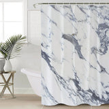 Grey Marble light color pattern stone Waterproof Durable Shower Curtain - LeobonZone