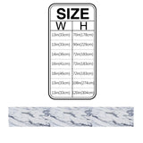 Grey Marble light color pattern stone Table Runner Place Mats - LeobonZone