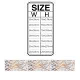 Marble golden crack pattern Table Runner Place Mats - LeobonZone