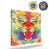 Lion head cool animal beast Canvas painting - LeobonZone