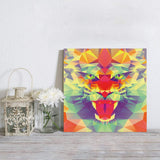 Lion head cool animal beast Canvas painting - LeobonZone