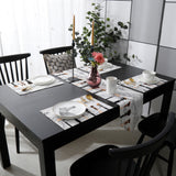 Eyebrow pencil make-up marbling Table Flag And Table Mat Suit Sharp angle - LeobonZone