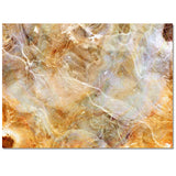 Marble yellow pattern ripple Right Angle Felt Rugs - LeobonZone