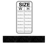 Black Marble crack texture Table Runner Place Mats - LeobonZone