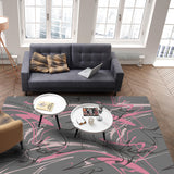Dazzling Lines Right Angle Felt Rugs - LeobonZone