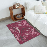 Abstract Line Leather Mat Soft Non-Slip Waterproof  Doormat - LeobonZone