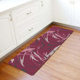 Abstract Line Leather Mat Soft Non-Slip Waterproof  Doormat - LeobonZone