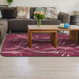 Abstract Line Sponge Rillet Rubber Rugs - LeobonZone