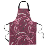 Abstract Line Personalized Canvas Apron - LeobonZone