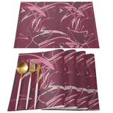 Abstract Line Personalized Table Placemats - LeobonZone