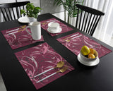 Abstract Line Personalized Table Placemats - LeobonZone