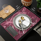 Abstract Line Personalized Table Placemats - LeobonZone