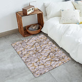Retro Pattern Leather Mat Soft Non-Slip Waterproof  Doormat - LeobonZone