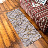 Retro Pattern Leather Mat Soft Non-Slip Waterproof  Doormat - LeobonZone