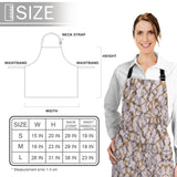 Retro Pattern Personalized Canvas Apron - LeobonZone