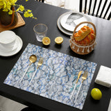 Retro Texture Personalized Table Placemats - LeobonZone