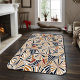 Geometric Umbrella Sponge Rillet Rubber Rugs - LeobonZone