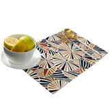 Geometric Umbrella Personalized Table Placemats - LeobonZone