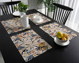 Geometric Umbrella Personalized Table Placemats - LeobonZone