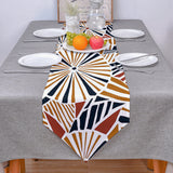 Geometric Umbrella Table Runner Place Mats - LeobonZone