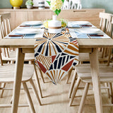 Geometric Umbrella Table Runner Place Mats - LeobonZone
