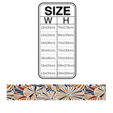 Geometric Umbrella Table Runner Place Mats - LeobonZone