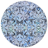 Blue Geometric Umbrella Circular Felt Rugs - LeobonZone