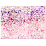 Pink Geometric Umbrella Right Angle Felt Rugs - LeobonZone