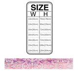 Pink Geometric Umbrella Table Runner Place Mats - LeobonZone