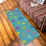 Lovely Feet Leather Doormat - LeobonZone