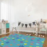 Lovely Feet Right Angle Felt Rugs - LeobonZone