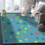 Lovely Feet Right Angle Felt Rugs - LeobonZone