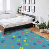 Lovely Feet Right Angle Felt Rugs - LeobonZone
