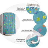 Lovely Feet Waterproof Durable Shower Curtain - LeobonZone