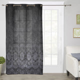 Gradual Change Pattern Blackout Window Curtains